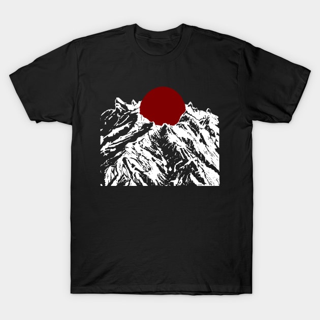 Mountain 3 T-Shirt by HRNDZ